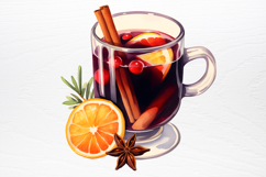 Christmas Winter Drink Sublimation PNG Product Image 3