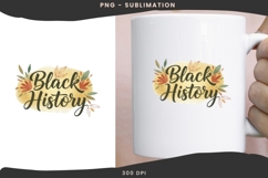Black history png design for T-shirts Product Image 3