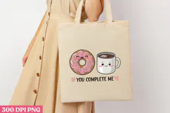 You Complete me PNG, Valentine Sublimation PNG Product Image 3