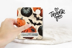 Cartoon Pumpkins Money Card Design, Cartoon Bats Money Card Product Image 3