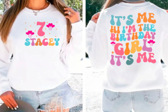 Birthday Shirt, It&#039;s Me Hi the Girl Png Product Image 3