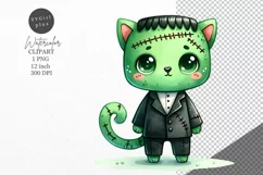 Halloween clipart, Cat clipart, Autumn clipart Product Image 1