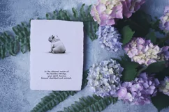 Bulldog dog sympathy, Digital download, Pet sympathy card Product Image 5