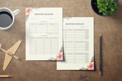 Finance Planner Inserts, Planner Sheets Product Image 4