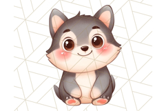 Cute Animal Clipart, Adorable Animal PNG Product Image 3