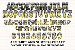 Father’s Day Alphabet clipart, father’s day letters doodle Product Image 3