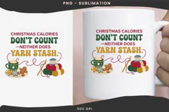 Christmas crochet png design for T-shirts Product Image 3