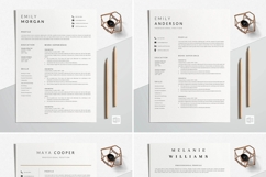 Professional Minimalist Resume Template Word Bundle Product Image 4