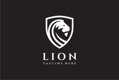 Lion Shield Logo Design Vector Illustration Product Image 3