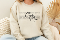 Choir Mom words SVG Product Image 1