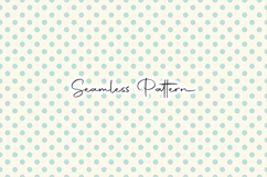 Pastel Polka Dot Seamless Pattern Product Image 6