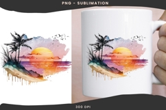 Sunset png design for T-shirts Product Image 3