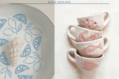 Coastal Bites - Mediterranean Food Clipart Bundle Product Image 3
