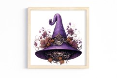 Purple Witch Sublimation Clipart Product Image 3