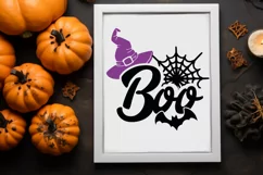 Happy Halloween svg, Boo svg, Spooky season svg Product Image 2