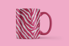 Bright Pink Zebra Digital Paper Product Image 3