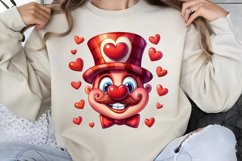 Funny Valentine Clipart PNG Product Image 1