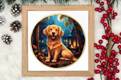 3D Christmas Dog Ornament, 3D Christmas Dog Ornaments Product Image 3