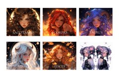 Astrology Mouse Pad Sublimation Bundle, Zodiac Sublimation Product Image 3
