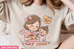 Floral Mama Mom Sublimation PNG Product Image 3