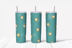 Winter cute Girl Skinny tumbler wrap design Product Image 3