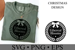 Ethereal Blooms Svg | Christmas svg | Shirt Svg Product Image 3