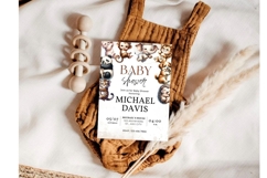 Baby Shower Invitation Template 268 Product Image 3
