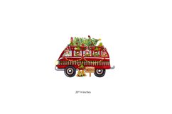 Christmas Gnomes, Christmas trees on the bus, Gnomes Product Image 2