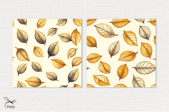 Leaves digital paper Product Image 3