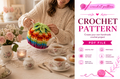 Hibiscus Tea Cozy Crochet Pattern PDF Product Image 4
