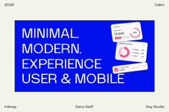 Caliro - Futuristic Tech Sans Font Product Image 3