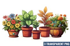Spring Garden Sublimation Clipart Product Image 1
