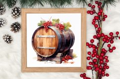 Western Christmas Cowboy Clipart Sublimation, Christmas PNG Product Image 3