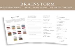 Wedding Planner Letter Size Serif Font Over 150 Pages Product Image 3