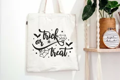 Trick or treat svg, Halloween svg, Trick or treat sign Product Image 3