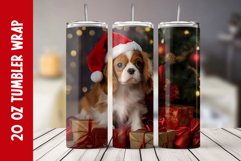 Christmas Cavalier King Charles Spaniel Tumbler Sublimation Product Image 2