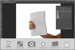 A4 Letterhead Paper Mockup Product Image 2