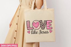 LOVE like Jesus PNG, God Is Love Clipart PNG Product Image 3