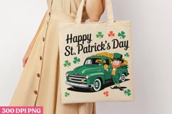Happy St. Patrick s Day PNG, St Patricks Day Gnome Sublimati Product Image 3