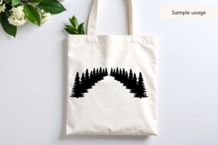 Forest Road Trees SVG Product Image 3