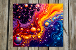 Abstract multicolor | 4 Straight Skinny Tumbler designs PL Product Image 3