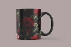 Dark Floral Digital Paper Product Image 3