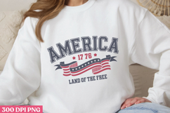 America 1776 land PNG, 4th Of July Sublimation PNG Product Image 3