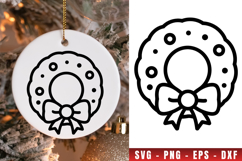 Christmas icon svg, icon png clipart, christmas outline svg Product Image 1