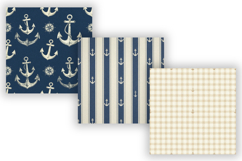 Anchor Digital Paper Pack, Classic Nautical Seamless Pattern Product Image 3