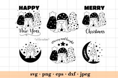 Gnomes SVG Bundle | Christmas Gnome Clipart Product Image 3