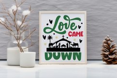 Love came down SVG, Christmas SVG Product Image 3