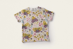 Butterfly Floral Seamless Pattern Product Image 3