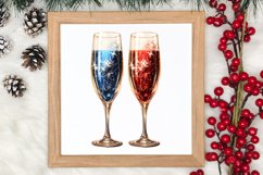 Christmas Family Animals Clipart, Christmas Family Product Image 3