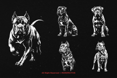 10 Bundle Dark Art Cane Corso Dog Beast Pitbull Doggy Doggo Product Image 5